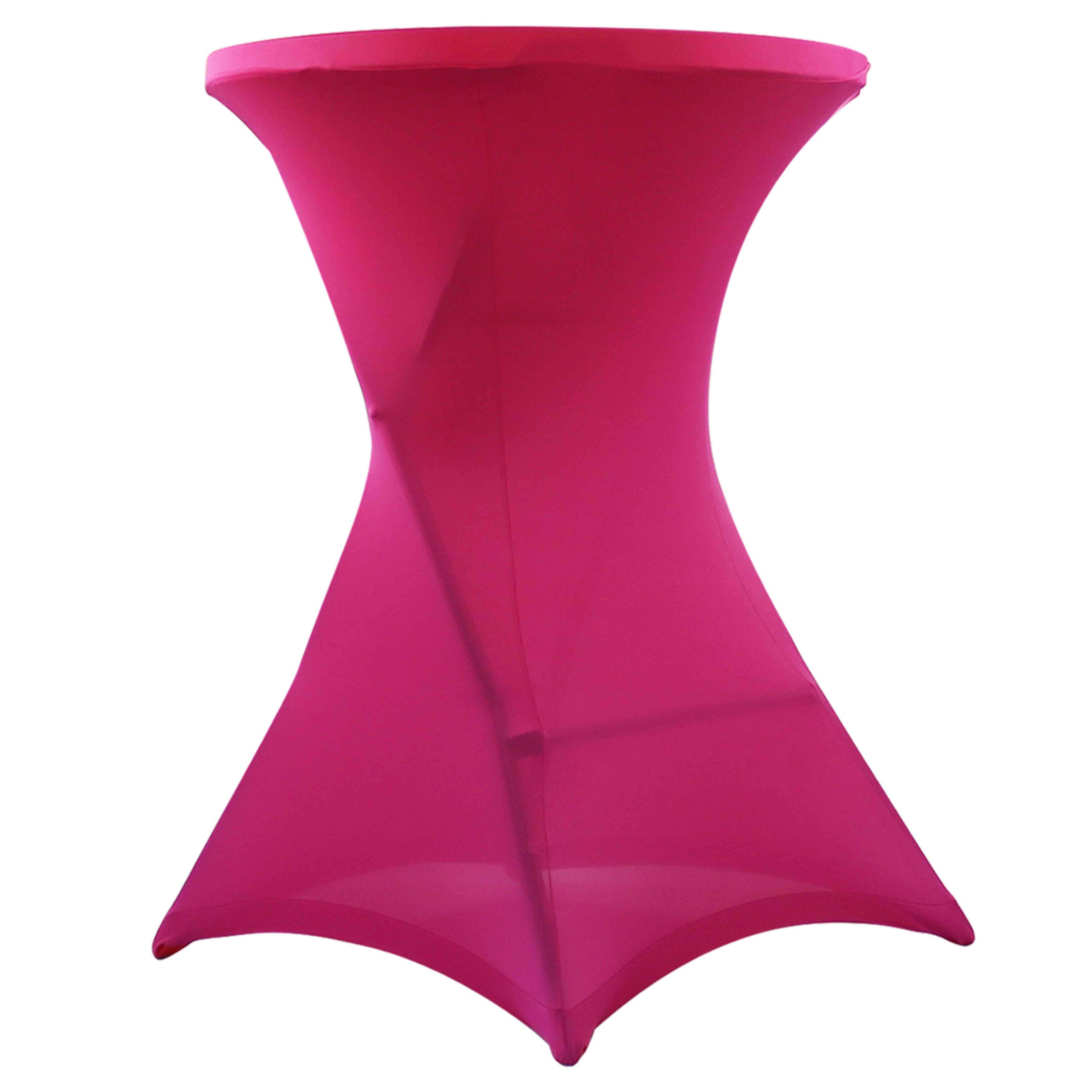 Oviala - Table haute mange debout + housse rose Pack spécial salon - Oviala - Image 2