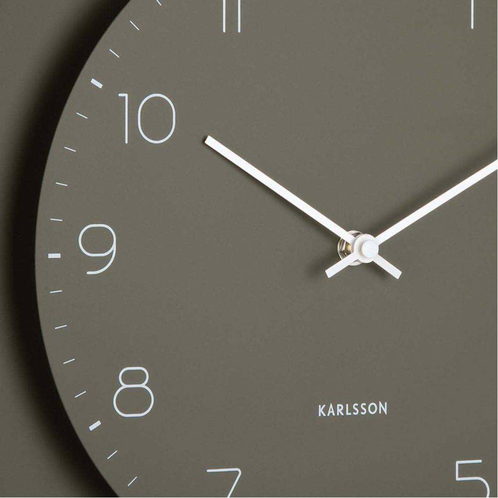 Karlsson - Horloge mural en métal Dual Disc - Imagen 4