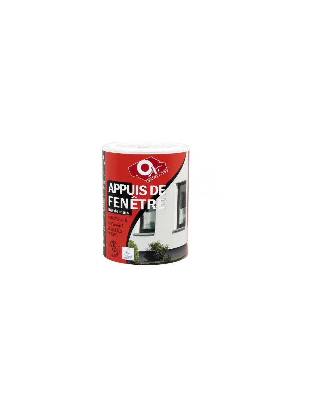 Oxi - Peinture Appui-fenêtre Blanc Oxi Protection Durable Et Blancheur éclatante - Oxi