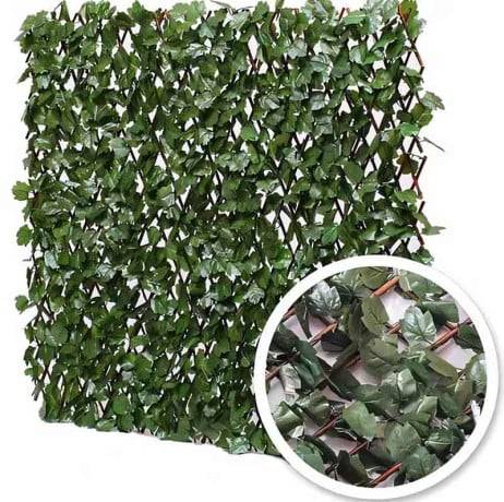 James Grass - France Green - Treillis extensible feuilles de lierre, Long 10 m, Hauteur 1 m - Imagen 1