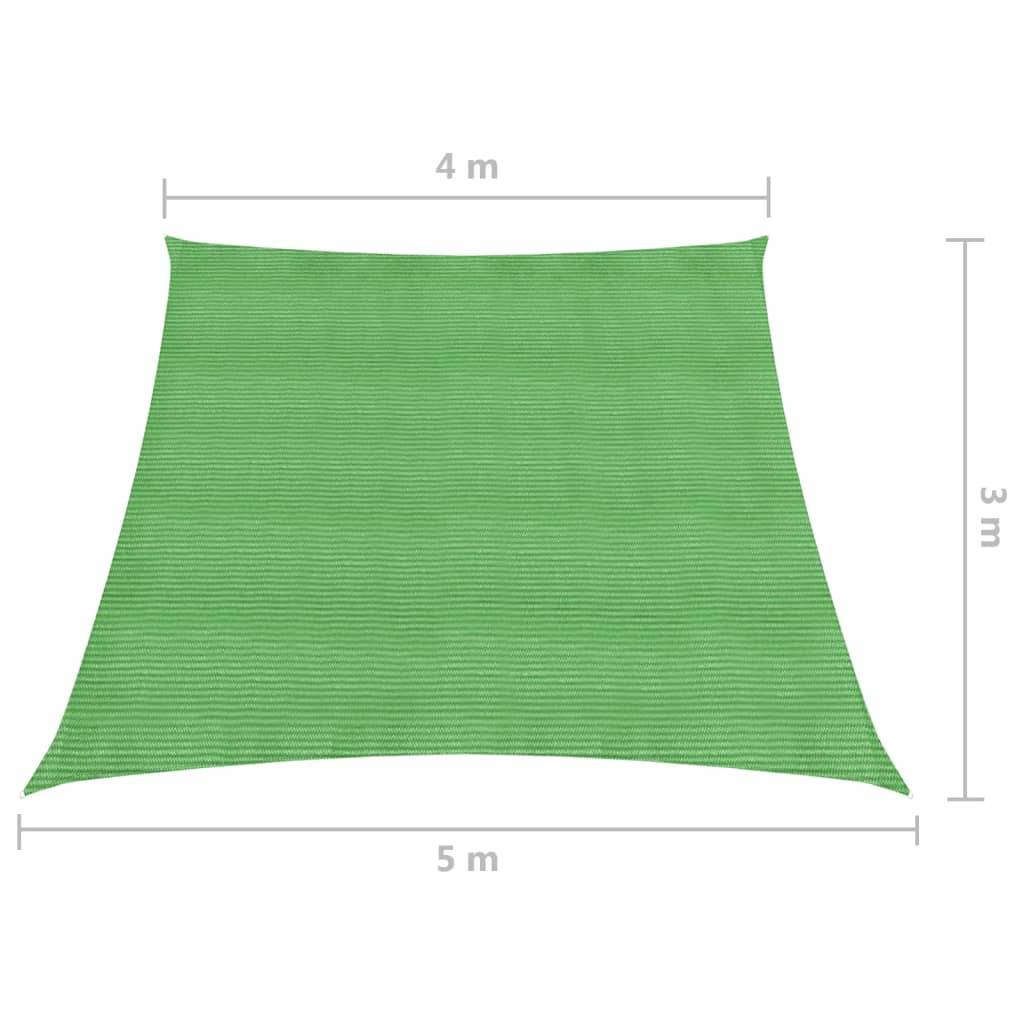 Helloshop26 - Voile toile d'ombrage parasol 160 g/m² PEHD 4/5 x 3 m vert clair - Imagen 5
