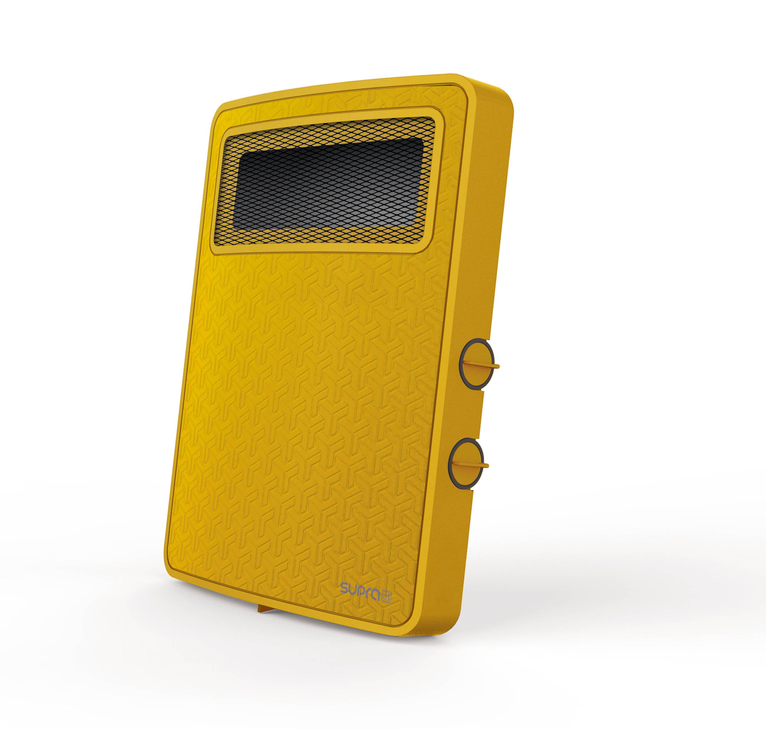 Supra - Chauffage soufflant 2000w jaune ETNO GRAPHIK JAUNE Supra