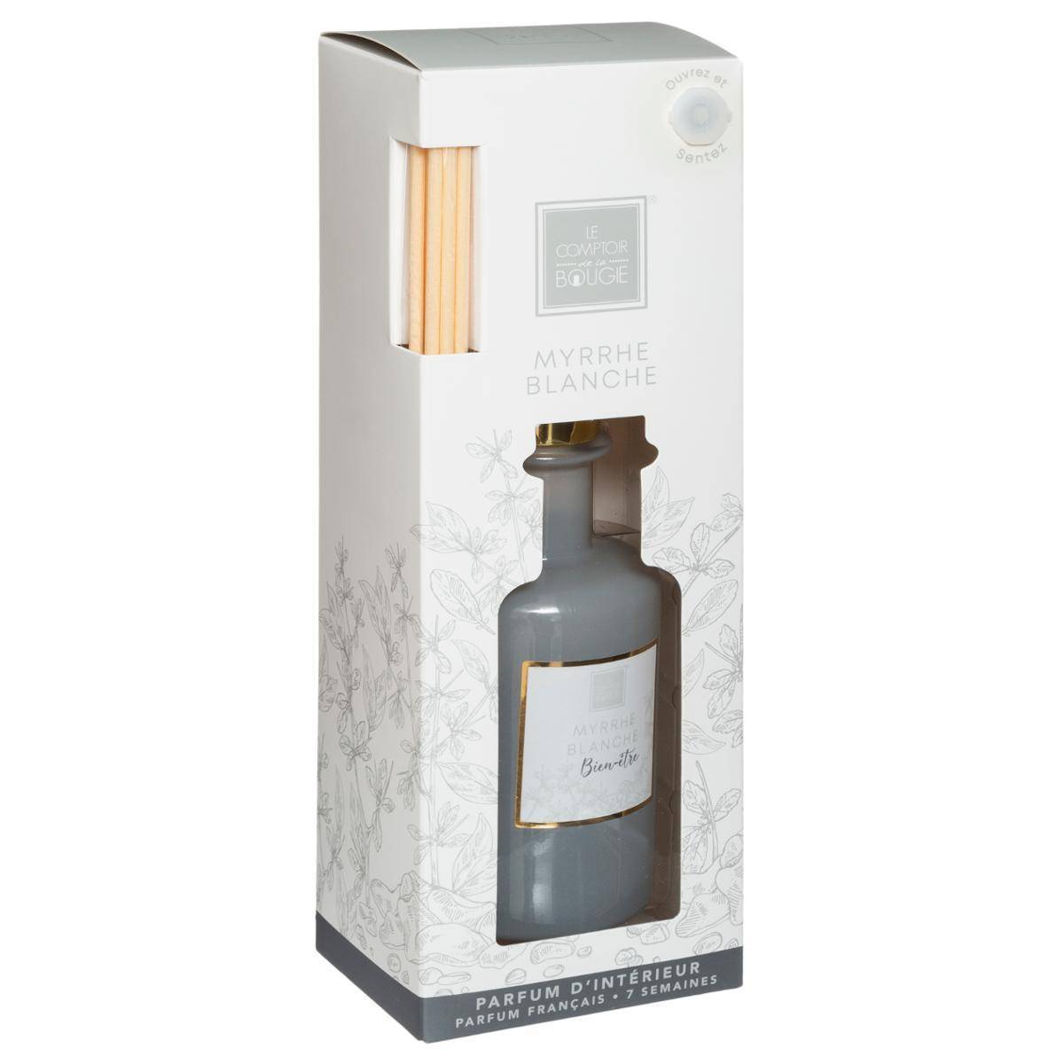 Atmosphera - Diffuseur de parfum Maël 200ml verre myrrhe - Atmosphera Créateur d'intérieur - Imagen 3