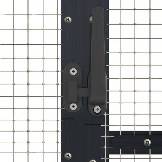 Grande Cage Aluminium Géante Élevage Anthracite 179x800cm - ComfortXL Outdoor Living - Image 6