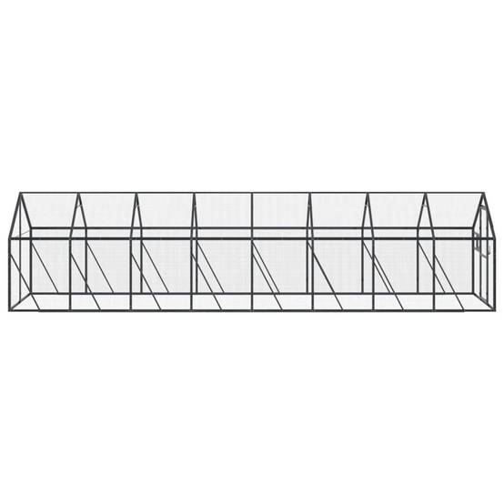 Grande Cage Aluminium Géante Élevage Anthracite 179x800cm - ComfortXL Outdoor Living - Image 4