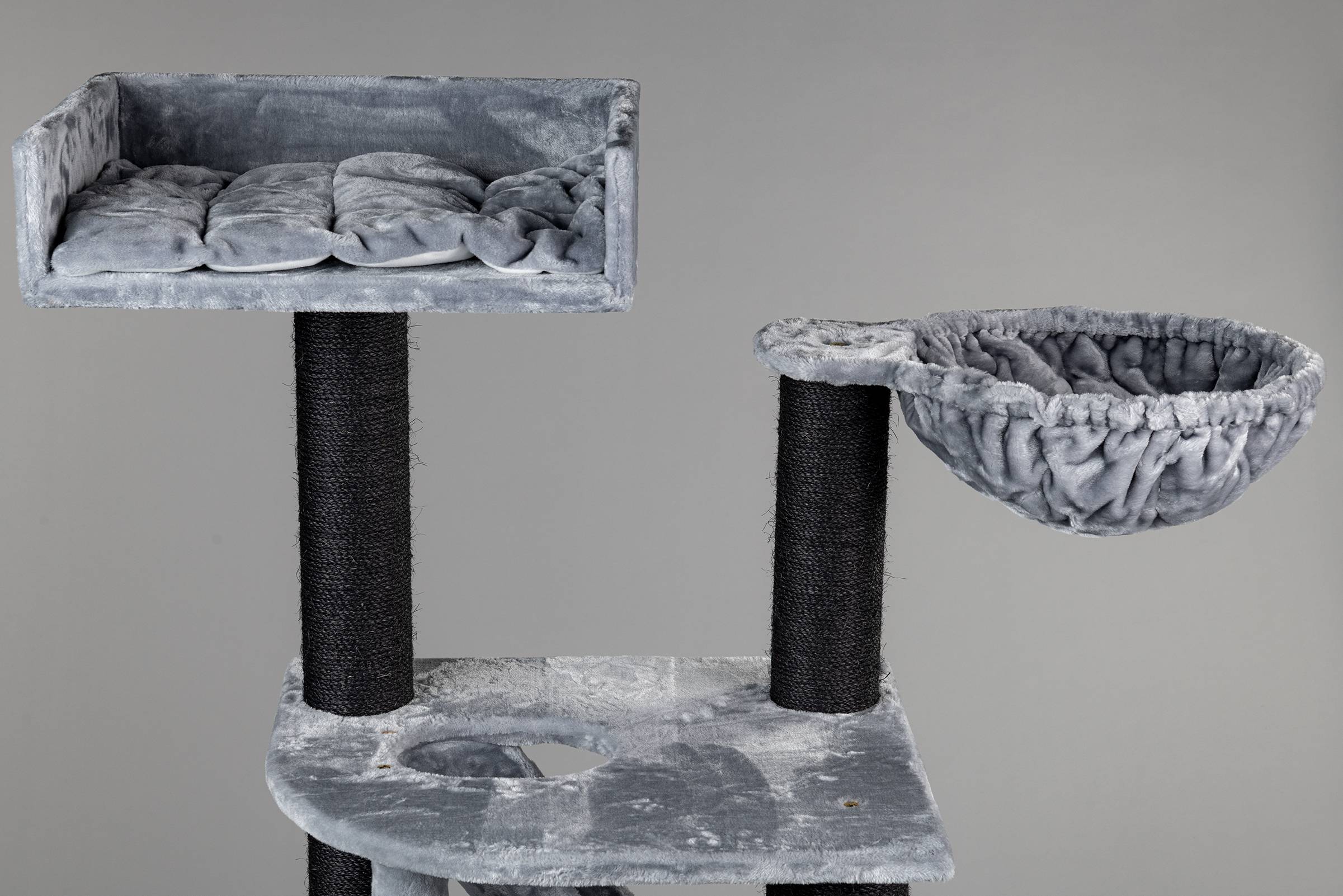Rhr Concepts Bv - Arbre à chat Cat Penthouse Blackline (Gris Clair) - RHR Concepts BV - Imagen 5
