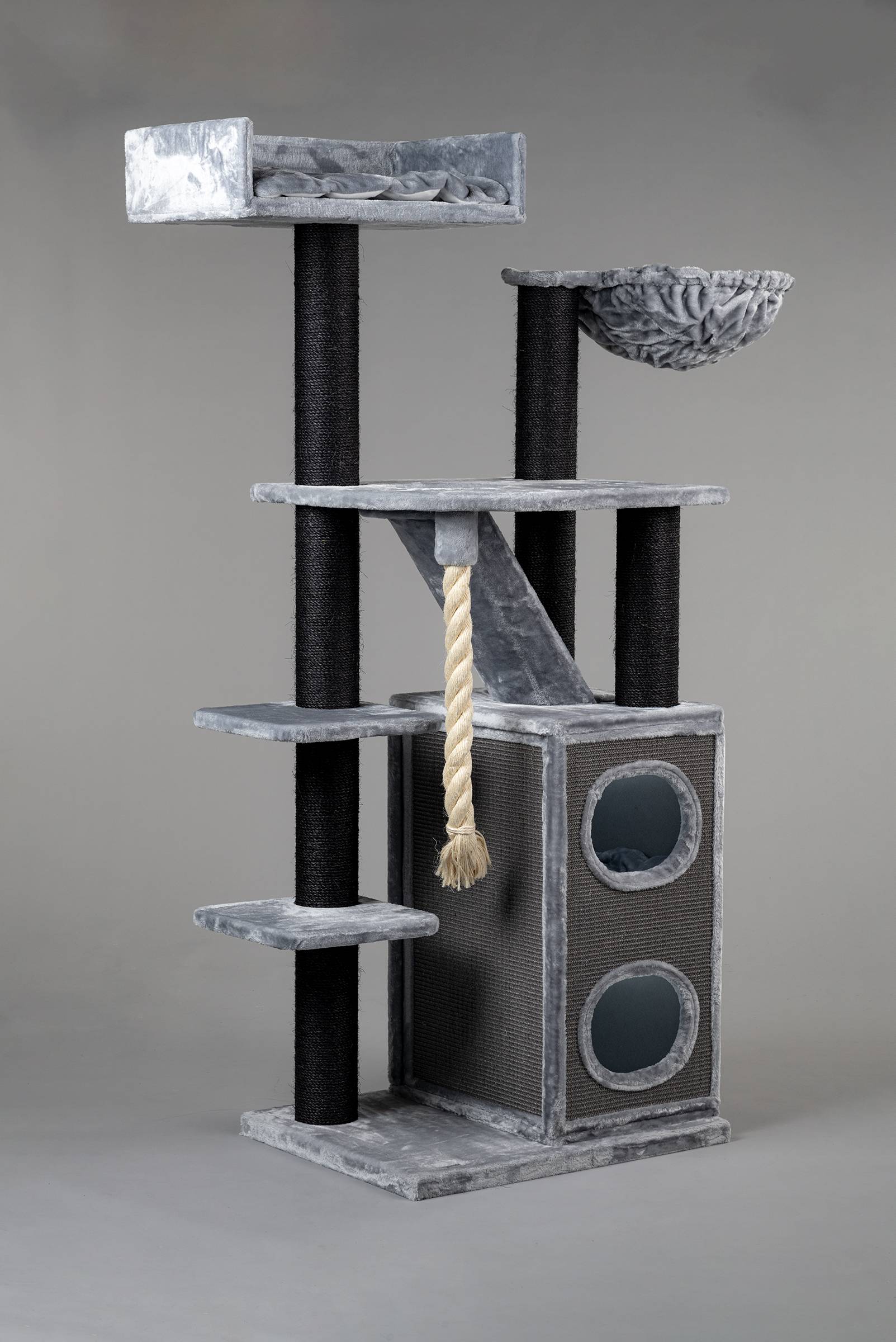 Rhr Concepts Bv - Arbre à chat Cat Penthouse Blackline (Gris Clair) - RHR Concepts BV - Imagen 3
