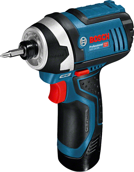 Bosch - Visseuse à chocs BOSCH GDR 12V-105 - 2 batteries 12V 2.0Ah, chargeur, coffret - 06019A6977 - Image 1