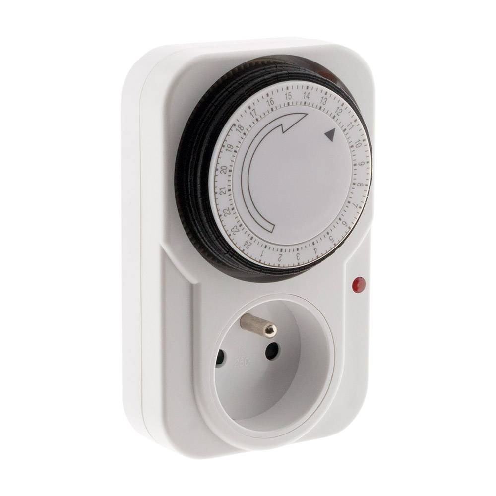 Programmateur Mécanique Journalier Otio - 230V, 16A, 3500W - Pour Chauffage, éclairage, Appareils