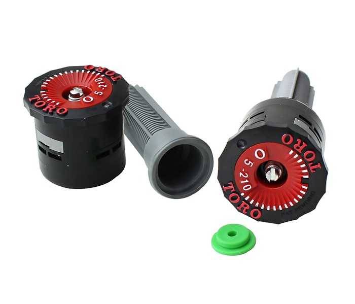 Toro - Buse précision coin gauche 1,2 x 2,7m - Couleur orange - Débit 43 l/h - Angle préréglé 90° TORO - Imagen 2