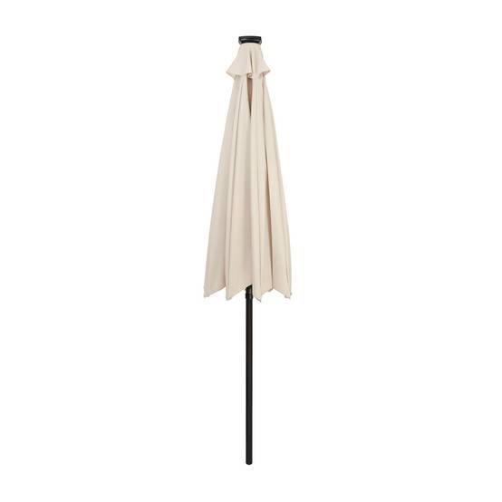 Monstershop - Parasol Inclinable à LED 2,7 m - Crème - Image 2