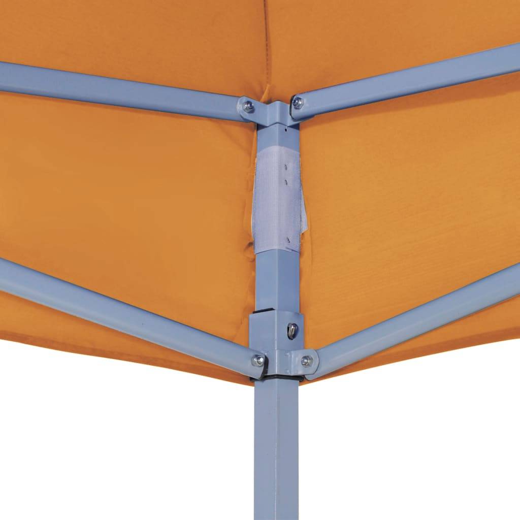 Maison Chic - Toile de rechange - toile pour tonnelle tente 3x3 m Orange 270 g/m² - Meuble Pro - Imagen 4
