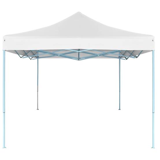 Tente de réception pliable - Tonnelle de jardin - Barnum 3x4,5 m Blanc - MEUBLE PRO - Image 3