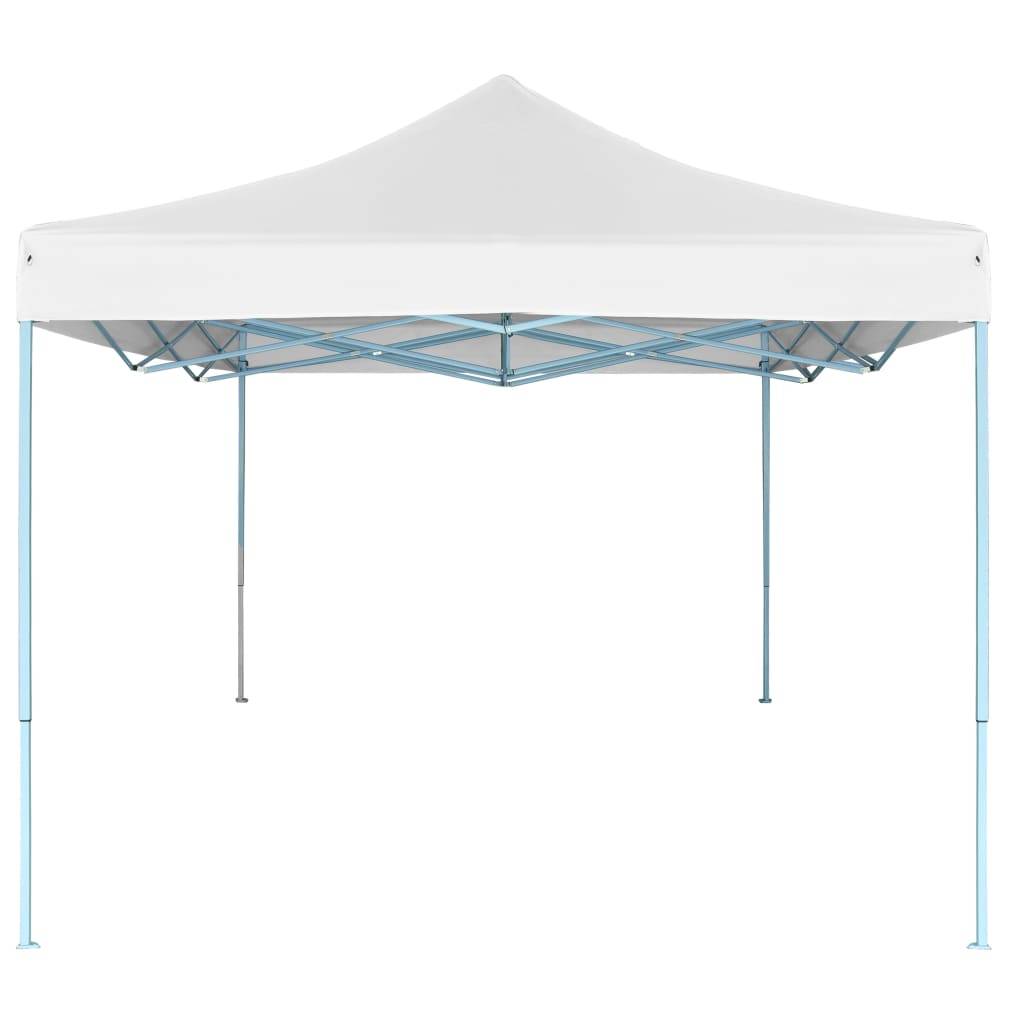 Tente de réception pliable - Tonnelle de jardin - Barnum 3x4,5 m Blanc - MEUBLE PRO - Image 3