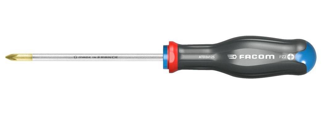 Tournevis Protwist® PZ0 3x75mm longueur totale 178mm - FACOM - ATD0X75 - Image 1