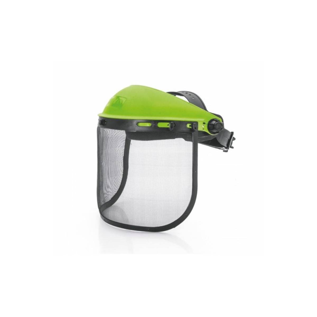 Casque de protection avec visière grillagée Serre tête reglable Haute sécurité VITO - Image 1