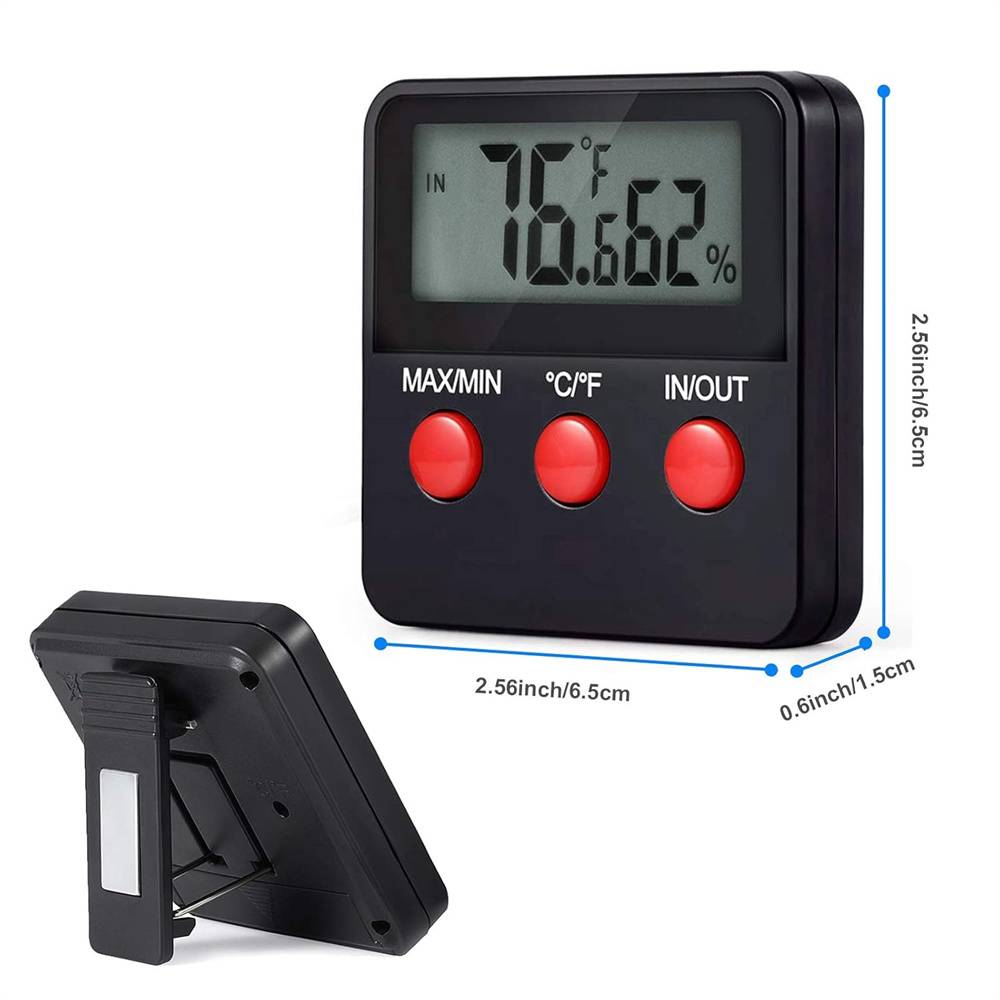 Thermomètre et hygromètre numériques pour reptiles - Image 7