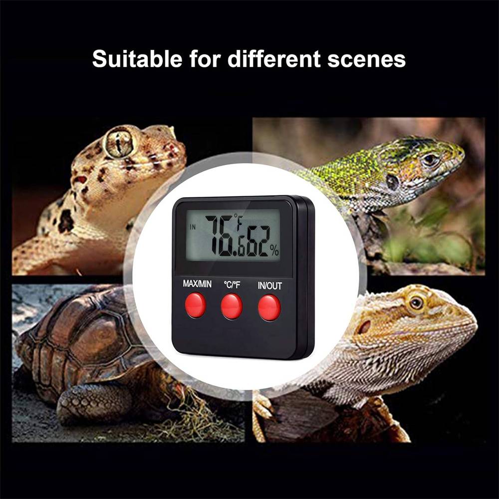 Thermomètre et hygromètre numériques pour reptiles - Image 2
