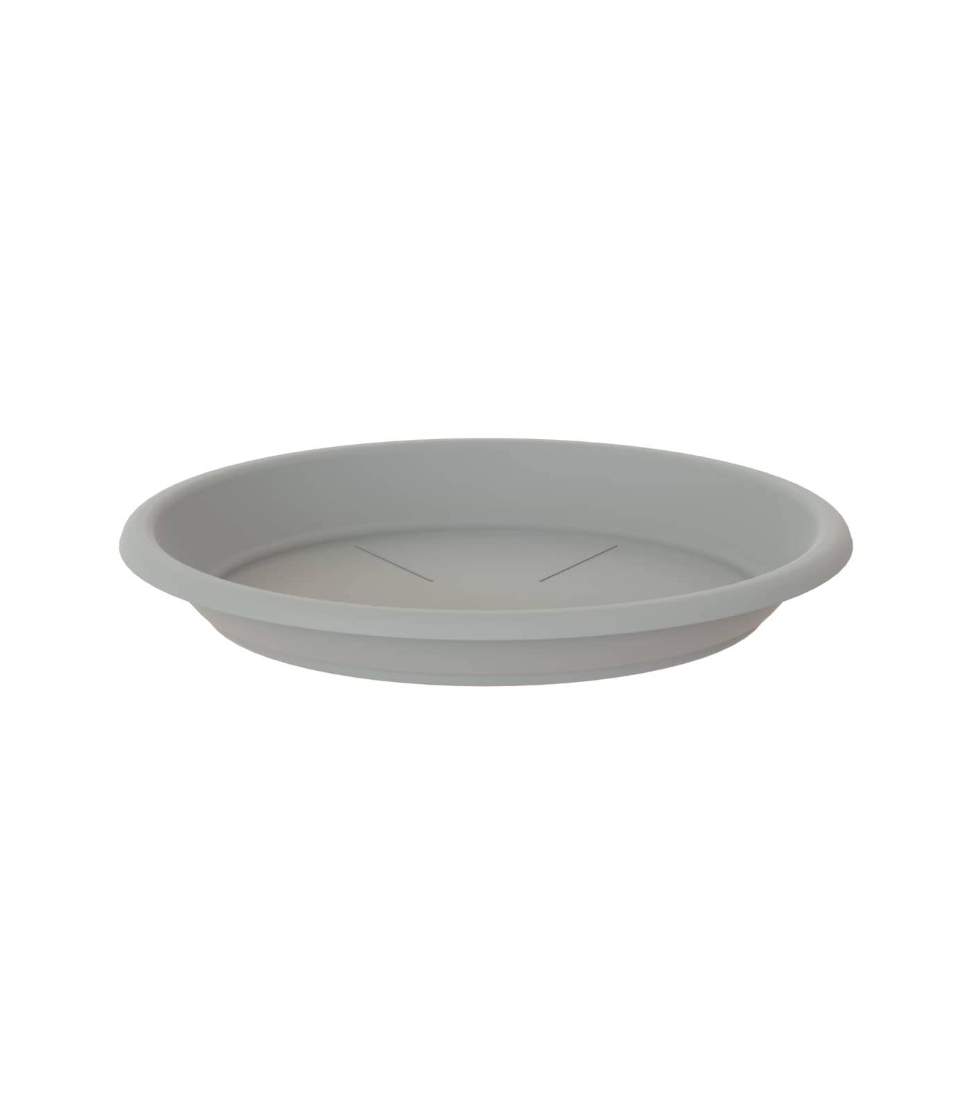 Artevasi - Soucoupe ronde sous-pot plastique gris clair Ø 30 cm - ARTEVASI