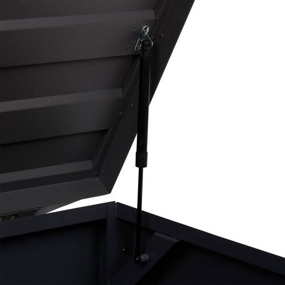 Hesperide - Coffre de rangement 920L Alumia gris graphite en aluminium - Hespéride - Image 8