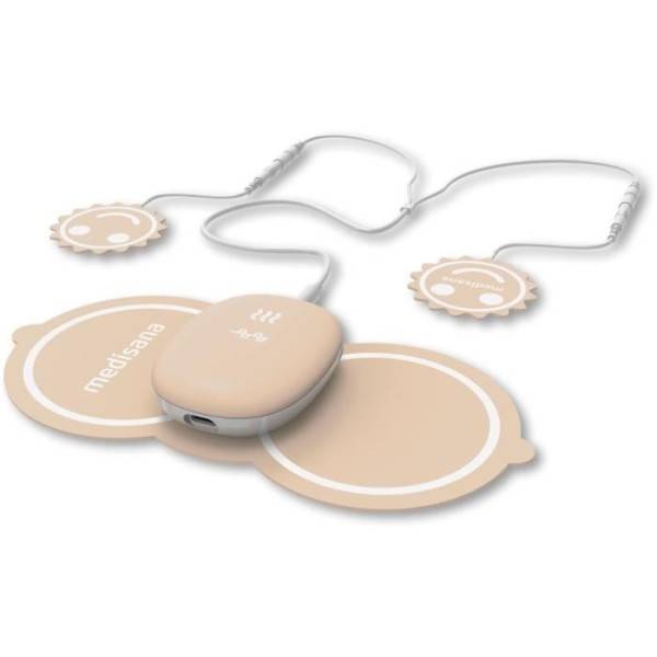 Appareil soulageant les douleurs menstruelles - MEDISANA - TT 250 TENS - 4 electrodes - Ventre et dos - Beige - Image 1