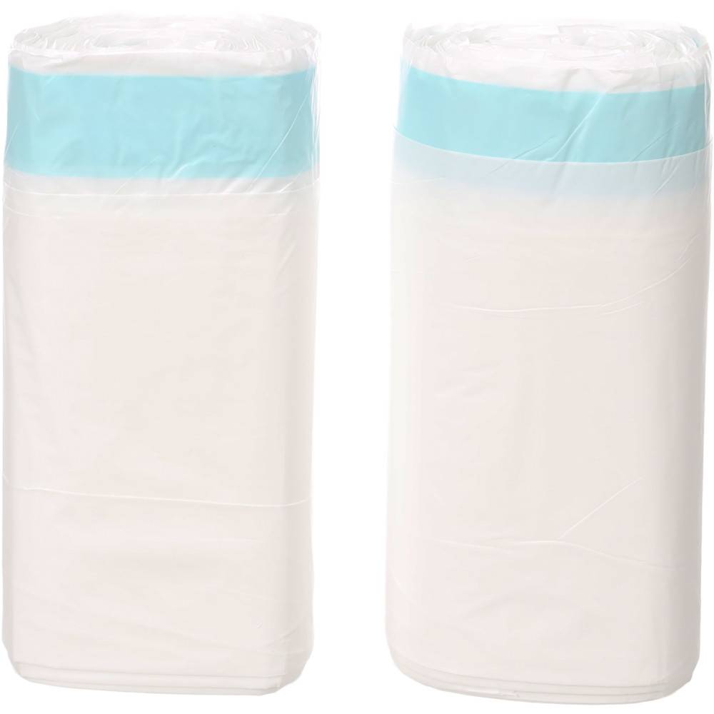 Sacs à litière pour maison de toilette automatique Atlas Blanc 2 x 30 sacs pour chats - Image 1