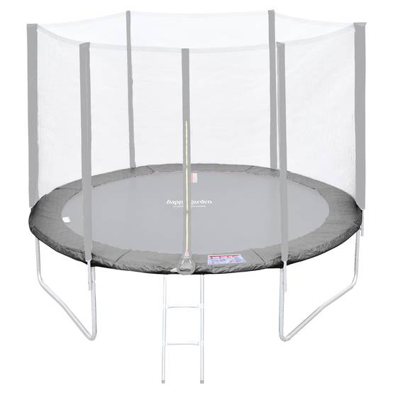 Matelas de protection réversible pour trampoline Ø305cm ADELAÏDE - gris/rose - HAPPY GARDEN - Imagen 5