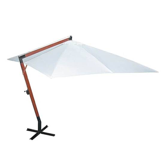PANGIVO - Parasol polyester blanc 300 x 400 x 285 cm - PANGIVO - Image 2