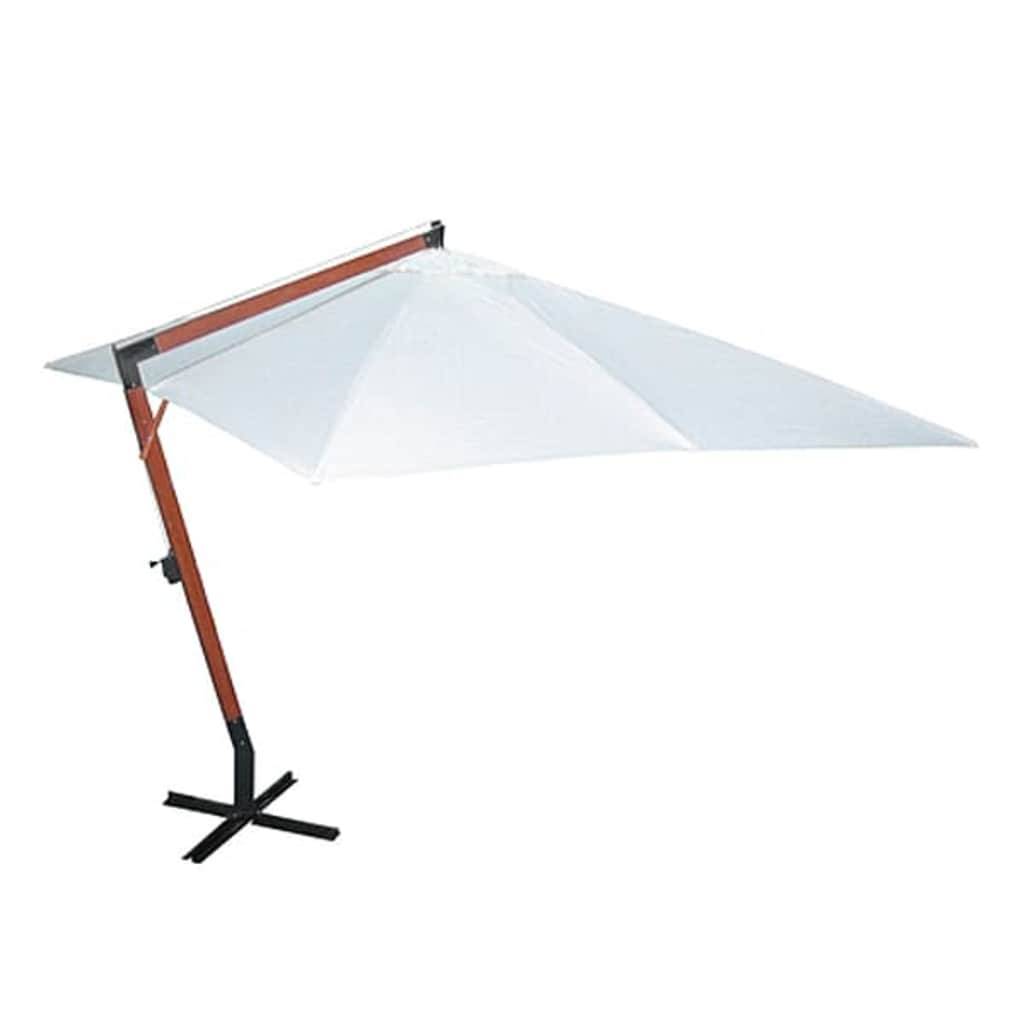 PANGIVO - Parasol polyester blanc 300 x 400 x 285 cm - PANGIVO - Image 2