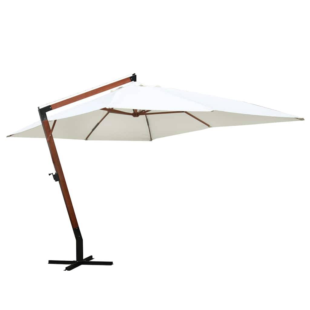 PANGIVO - Parasol polyester blanc 300 x 400 x 285 cm - PANGIVO - Image 1