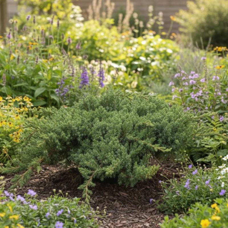 Genévrier prostré Nana, Juniperus - Pot de 3L - 20/40 cm - Imagen 2