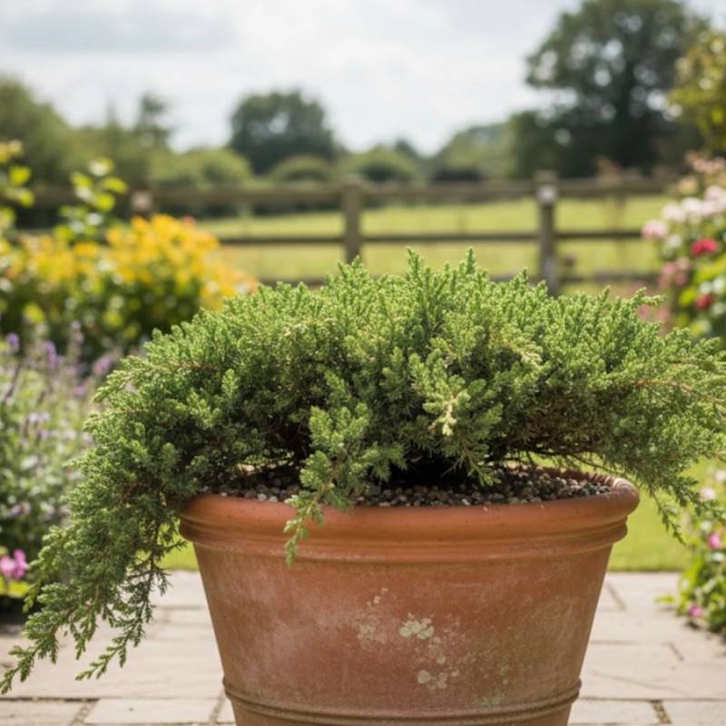 Genévrier prostré Nana, Juniperus - Pot de 3L - 20/40 cm - Imagen 3