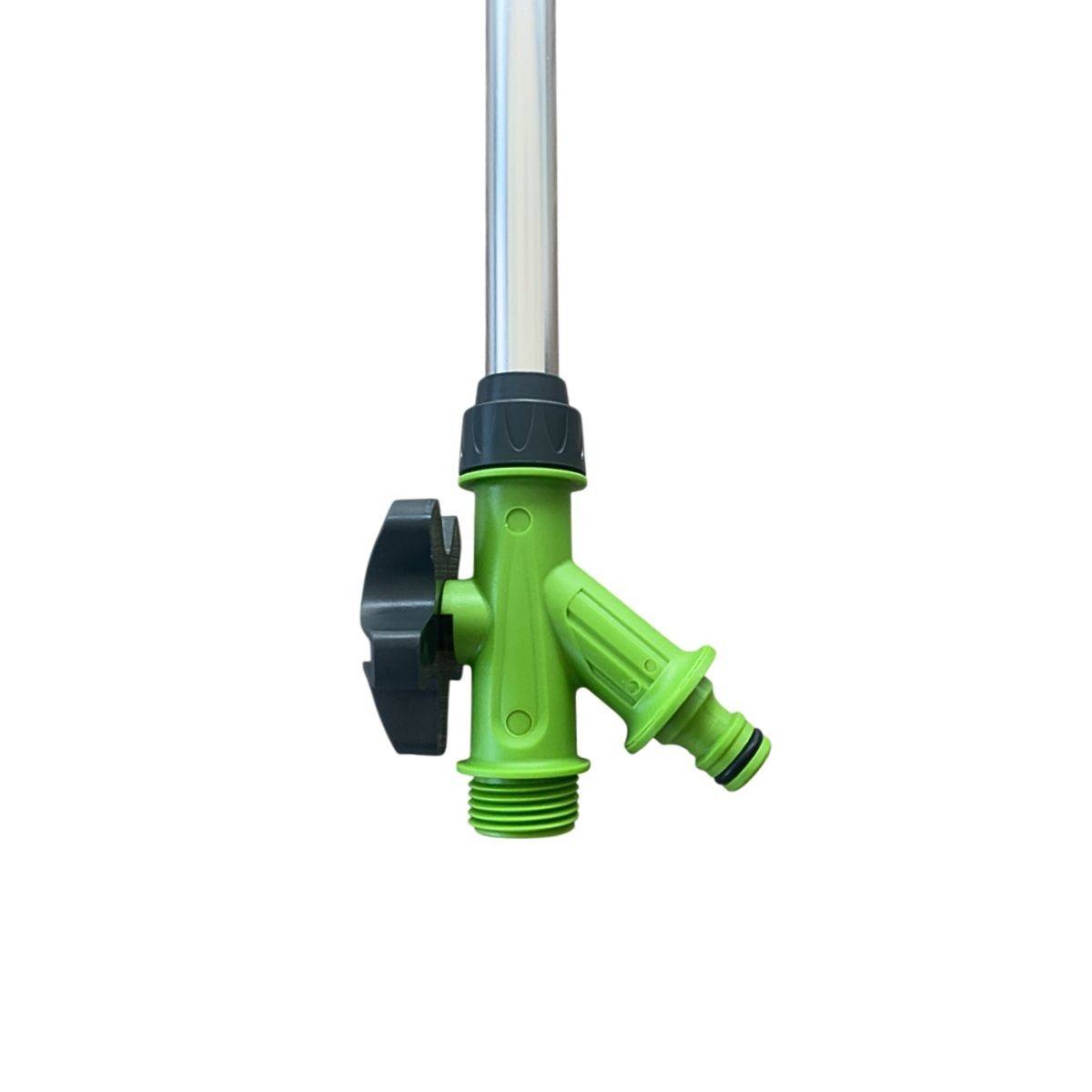 Douche Extérieure avec trépied 1,90m - Douche de Camping Portable Pommeau pivotant, Raccord Tuyau Arrosage Ø16 mm IRIS GARDEN - Imagen 7