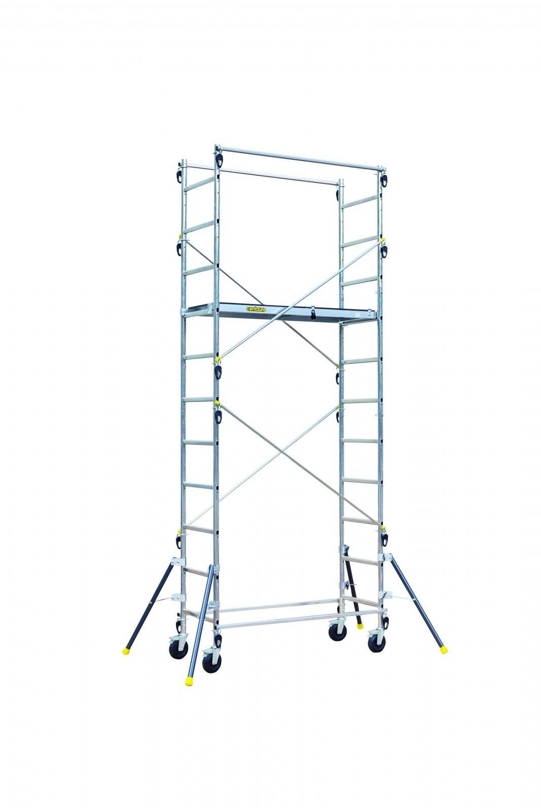 Echafaudage QUAD'UP Evolution, hauteur de travail 4,70m - Image 1