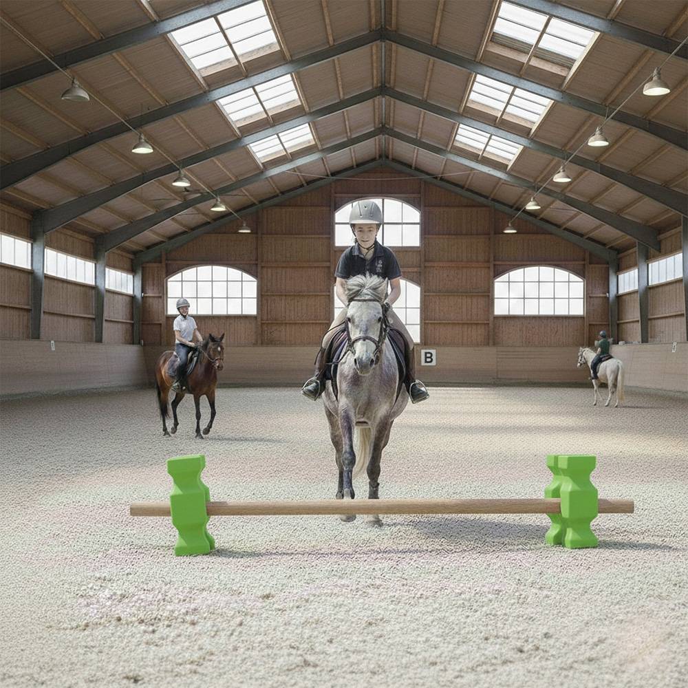 Bloc cavaletti - bloc obstacle équitation - Imagen 3