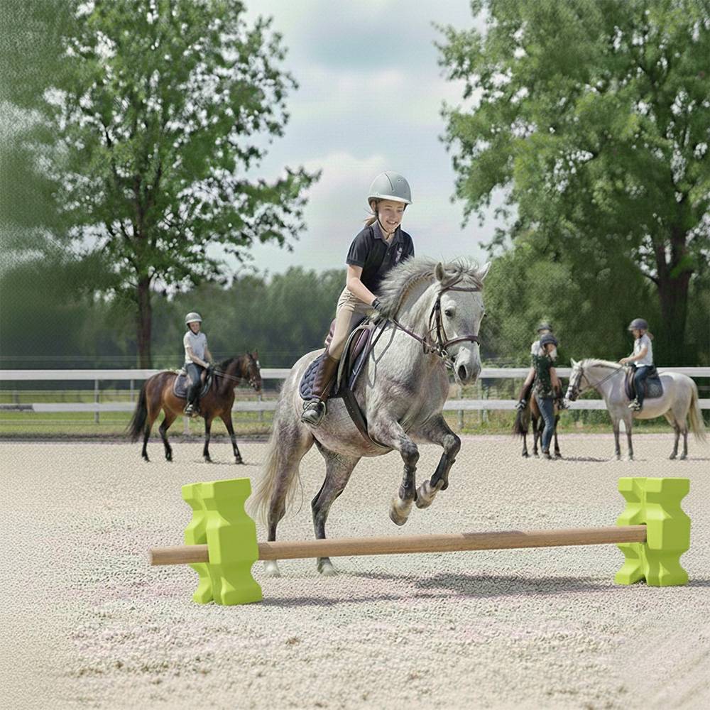 Bloc cavaletti - bloc obstacle équitation - Imagen 4