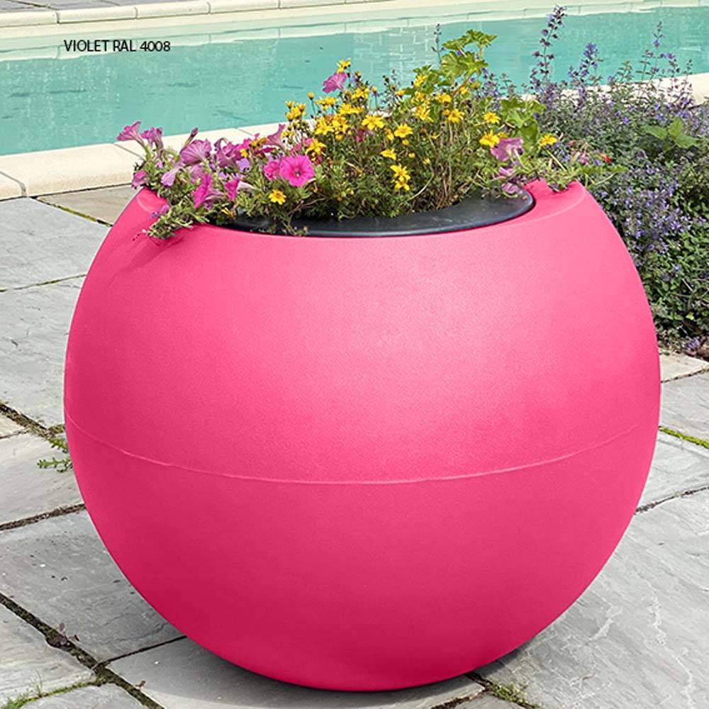 Pots de fleurs sphérique xxl speranza 325l-lot de 2 - Image 2