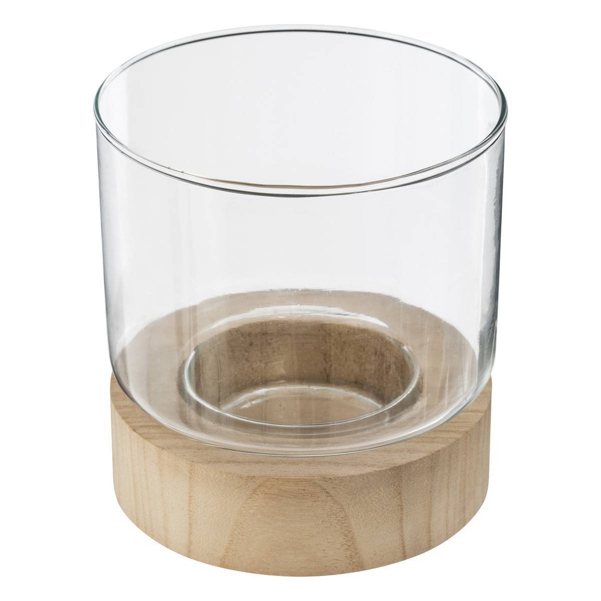 Atmosphera - Set de 3 photophores "Eté" verre D10/13/16cm - Atmosphera Créateur d'intérieur - Imagen 3