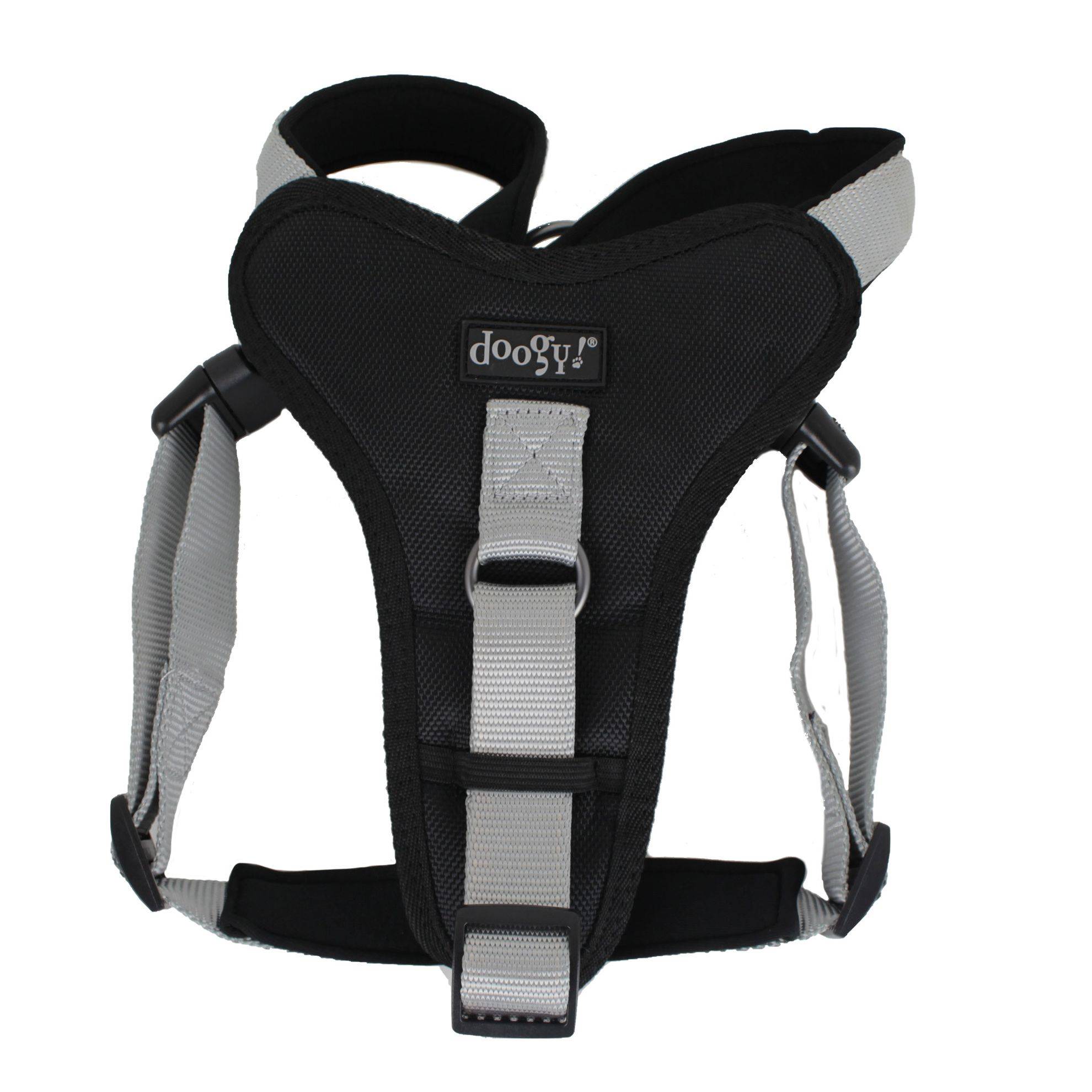 Harnais nylon chien Classica Gris Doogy Taille : M DOOGY CLASSIC