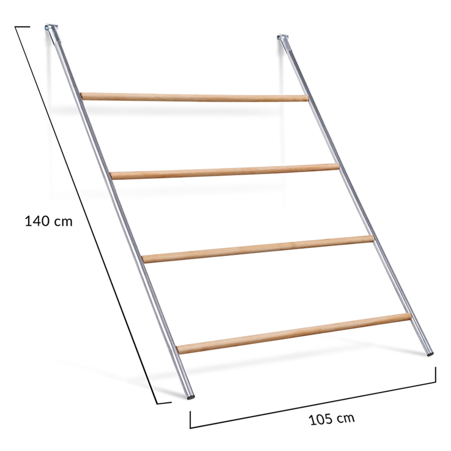 Grand perchoir pour poules 4 niveaux en bois compatible enclos - Image 5