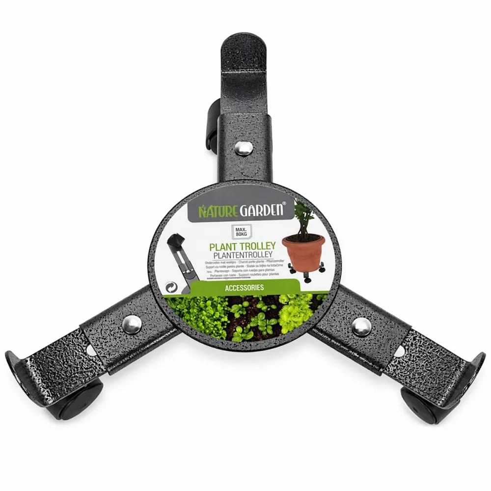 Autre - Support de plantes à 3 roulettes 22,5 à 30 cm - Image 1