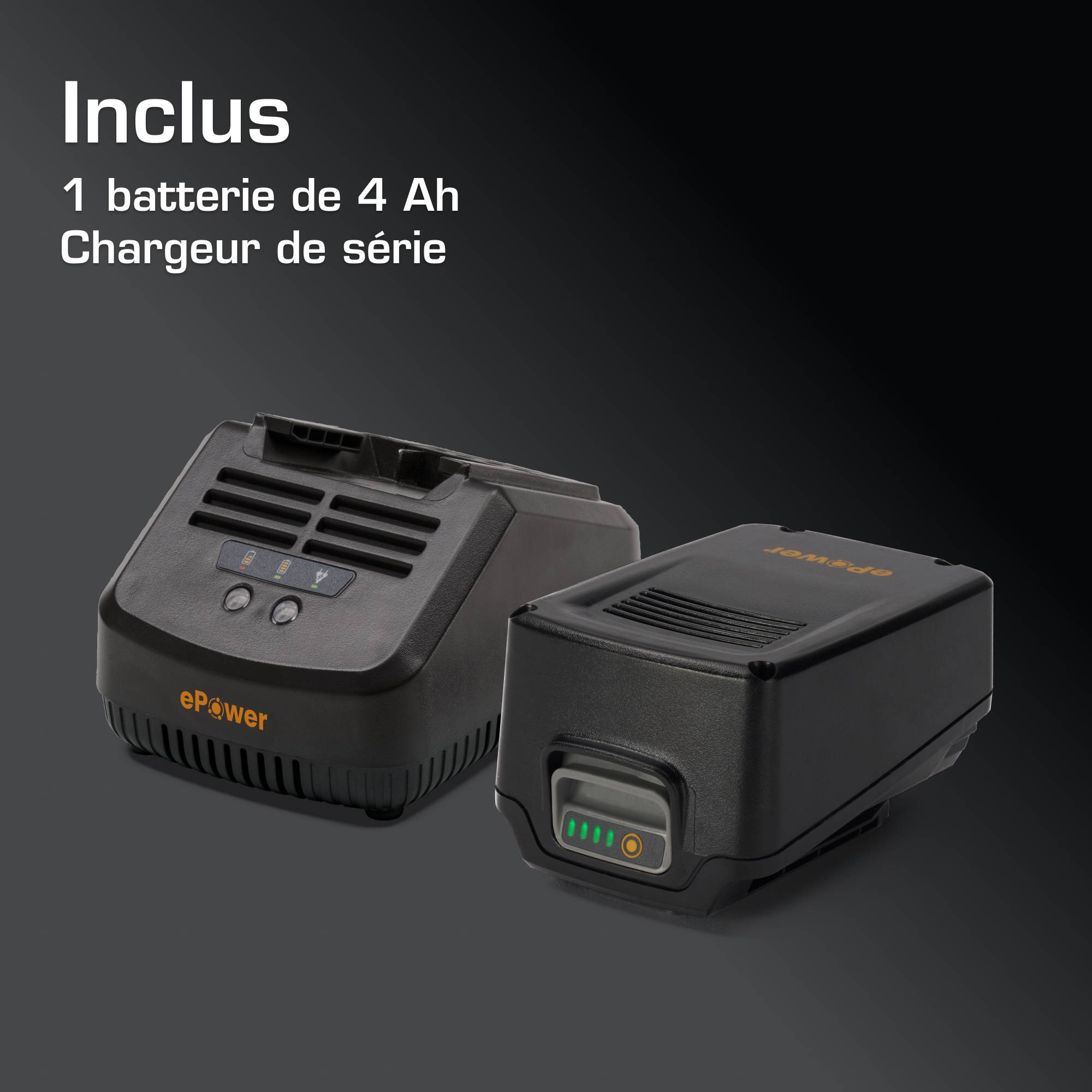 Alpina - Tondeuse sans fil AL1 3020 Li Kit, 30cm, batterie 20V (4Ah) et chargeur - Alpina - Imagen 3