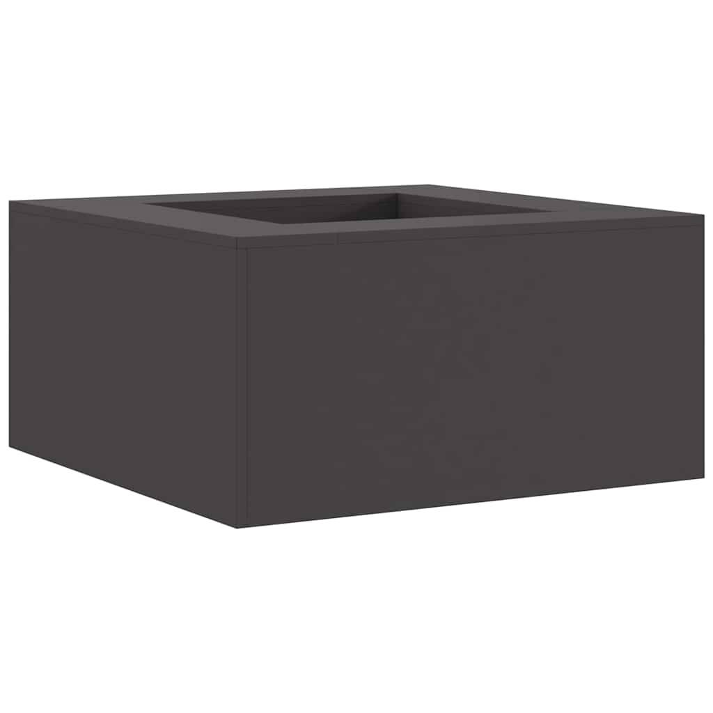 ComfortXL - Très Grand Brasero Carré XXL 80cm Acier Foyer de Jardin Design Moderne Noir – ComfortXL Outdoor Living - Image 2