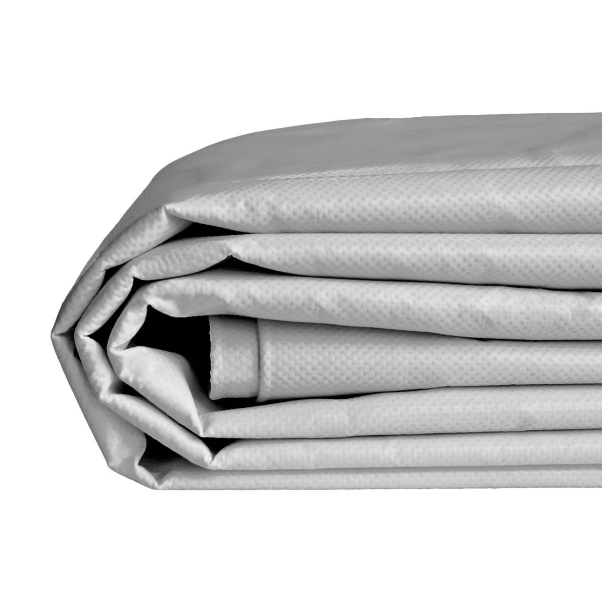 Bâche Agricole 10x12 m LP640AG Grise - Garantie 8 ans - Bâche PVC étanche de protection pour Matériel agricole TECPLAST - Imagen 5