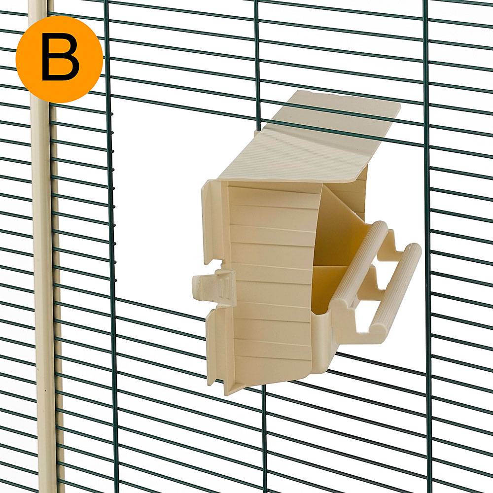 Ferplast - Accessoires pour cages à oiseaux Ferplast BRAVA 6 rotative mangeoire plastique - Imagen 3