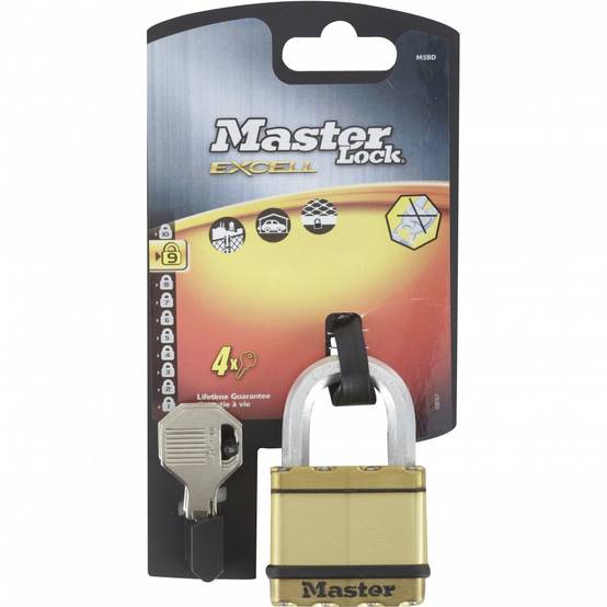 Master Lock - Cadenas à clé MASTER LOCK acier laminé, l.50 mm - Image 3
