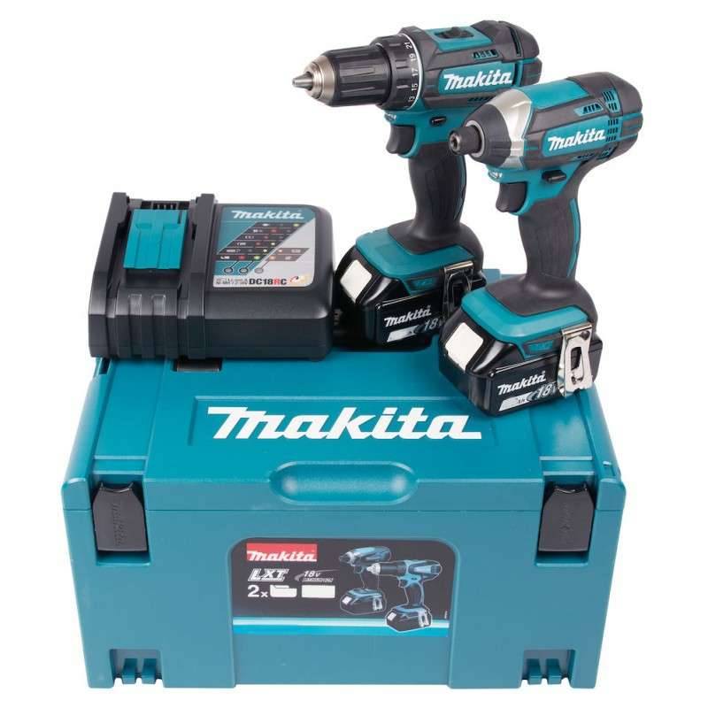 Makita - Pack 2 outils MAKITA DLX2127TJ (DDF482 + DTD152) 18 V Li-Ion (2 x 5 Ah) Makita - Imagen 1