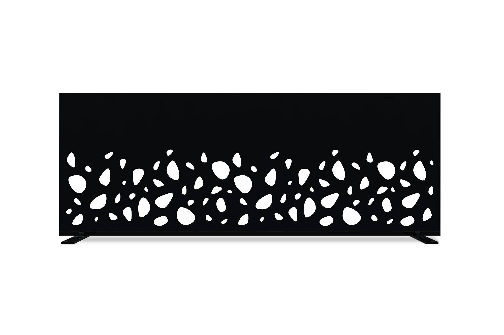 Casanoov Lot de 2 panneaux décoratifs SUNNY Noir H.160  cm motifs côté gauche - Image 8