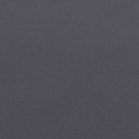 Coussins de chaise à dossier bas polyester anthracite 100 x 50 x 3 cm - PANGIVO - Image 9