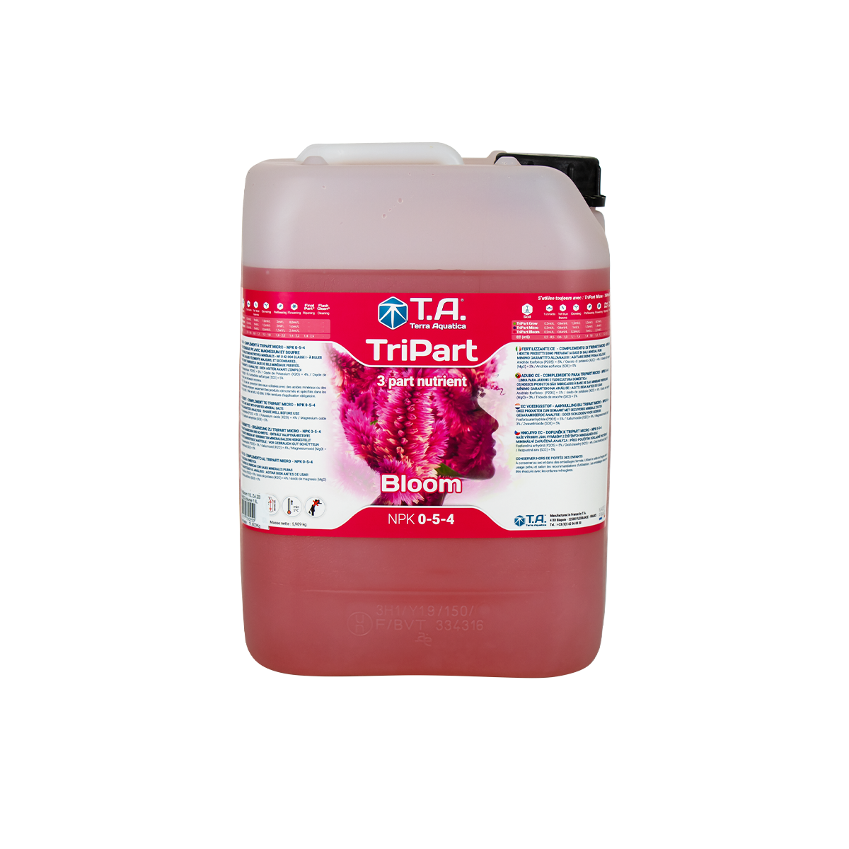 TRIPART Bloom 10 litres - Terra Aquatica - Jardiland